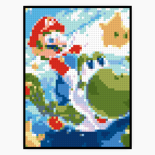 Mario et Yoshi