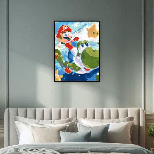 Mario et Yoshi