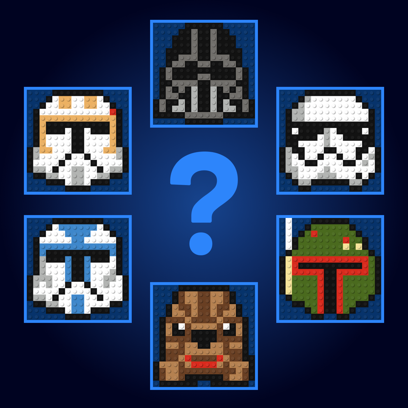 Pixel art mystère - Collection SPATIALE