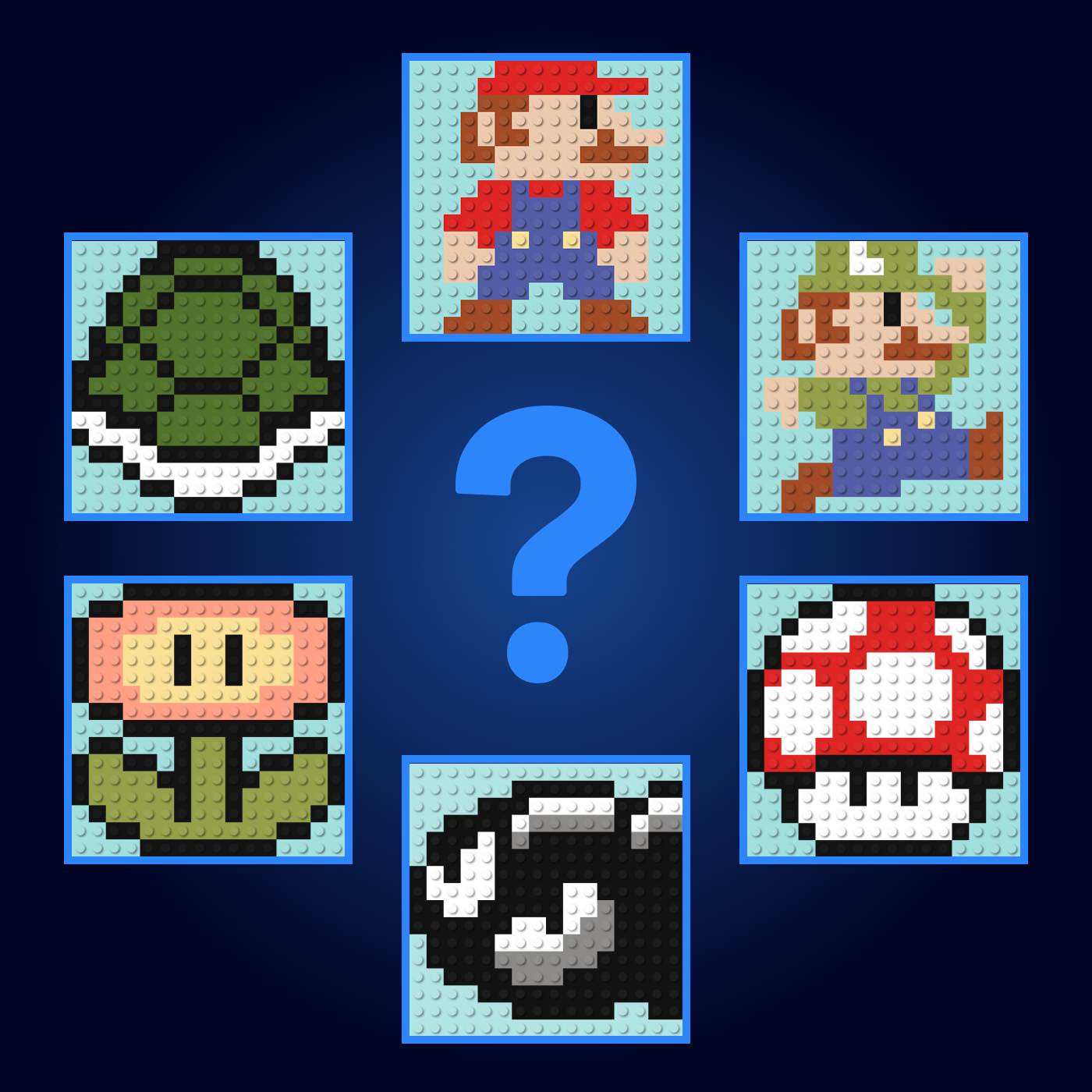 Pixel art mystère - Collection SUPER WORLD
