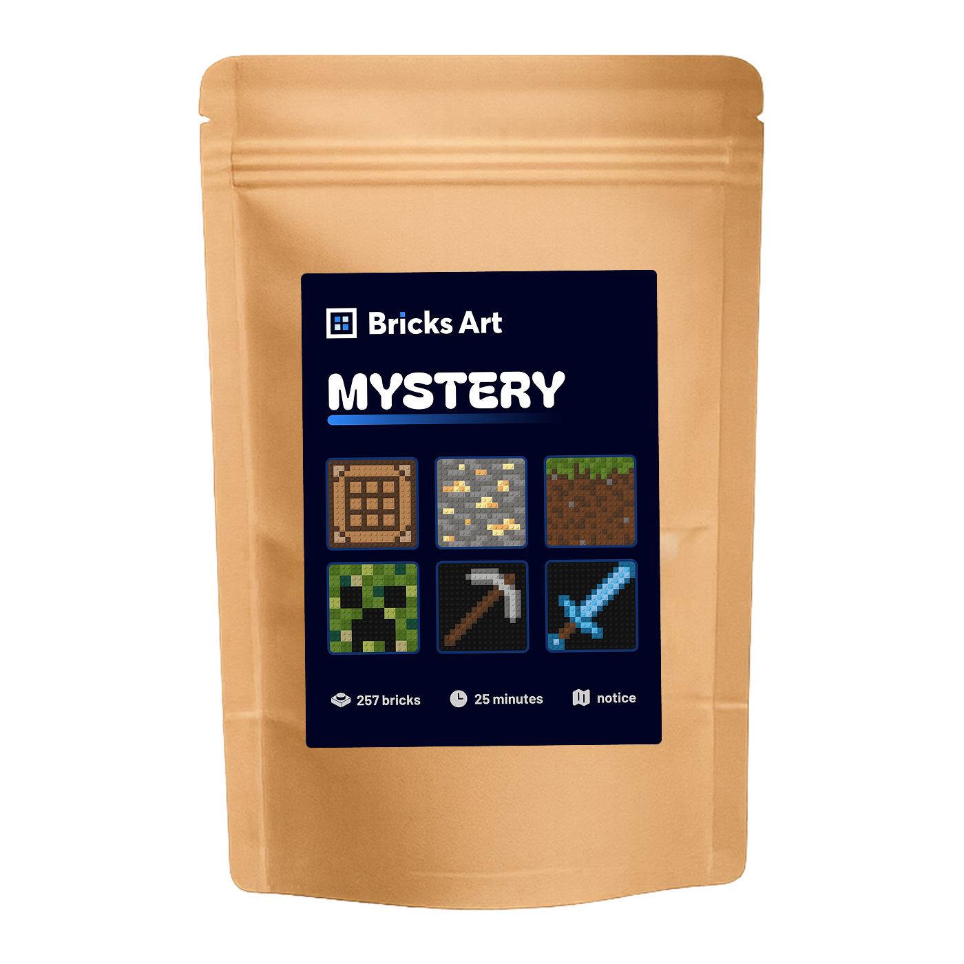 Pixel art mystère - Collection CUBIQUE