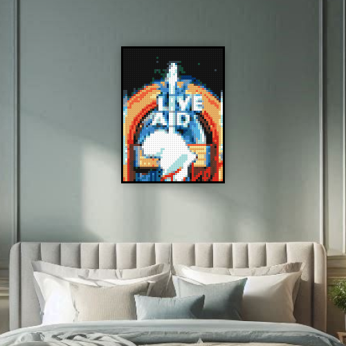 Affiche Live Aid 1985