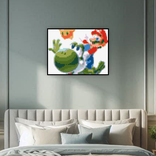 Mario et Yoshi