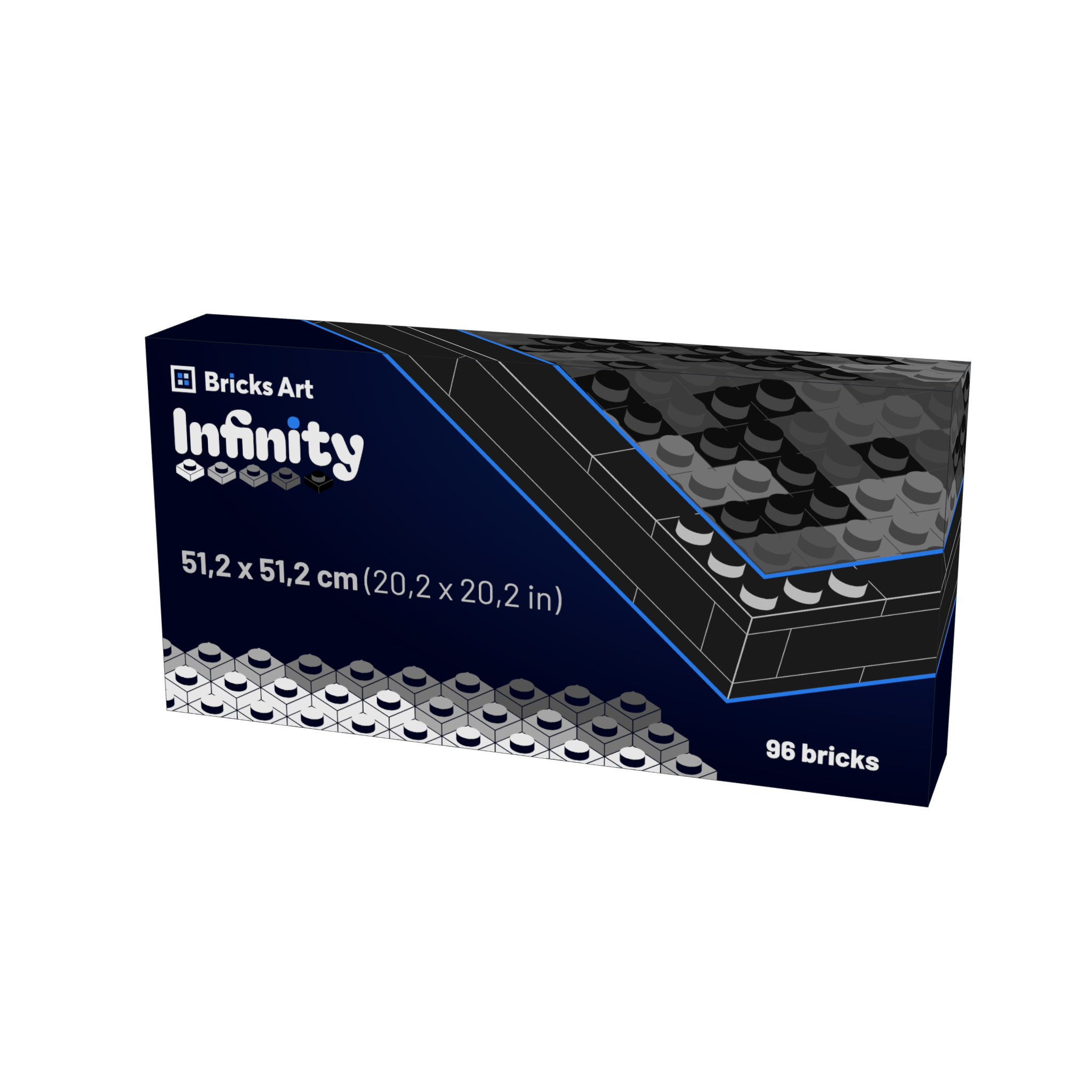 INFINITY-kuvakehys - 51,2 x 51,2 cm (20,2 x 20,2 tuumaa)