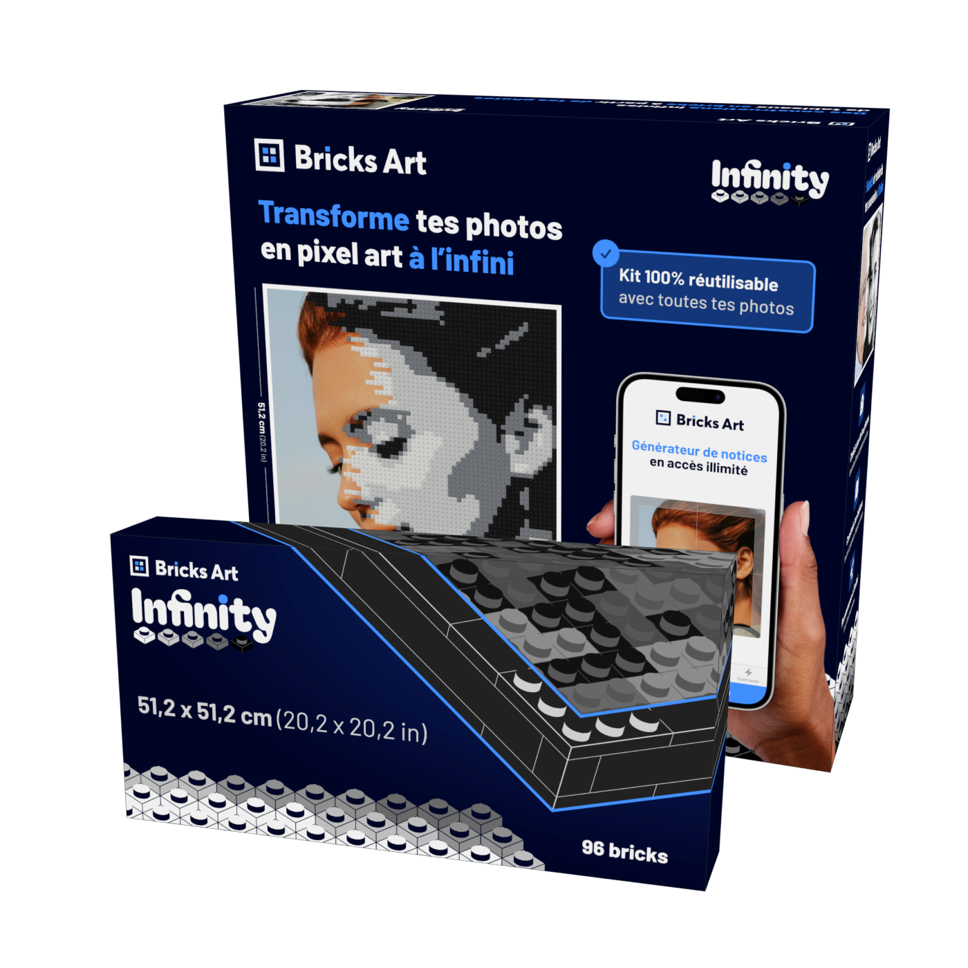 Kit Infinity + cadre Infinity réutilisables