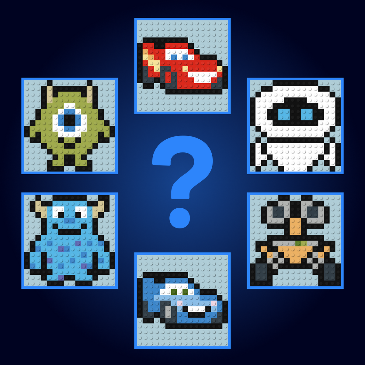 Pixel art mystère - Collection PIXART