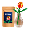 Tulipe jaune et rouge