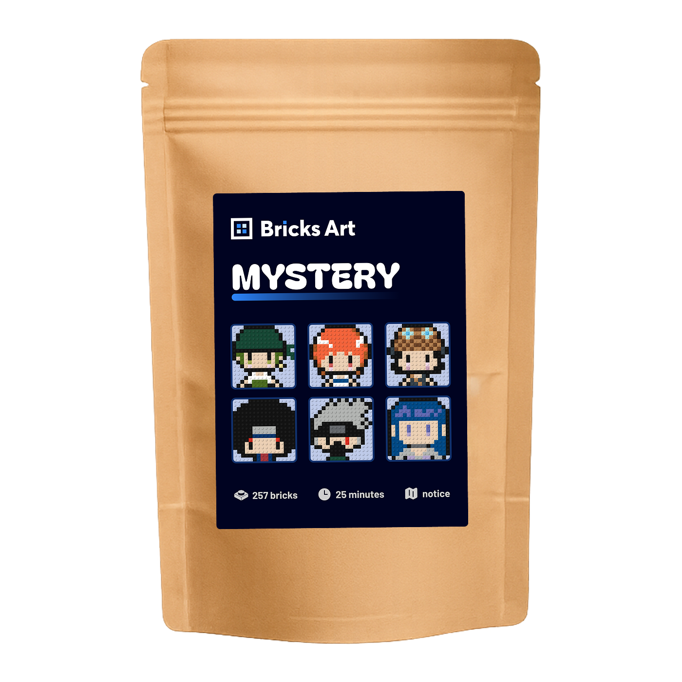 Pixel art mystère - Collection ANIMÉS #2