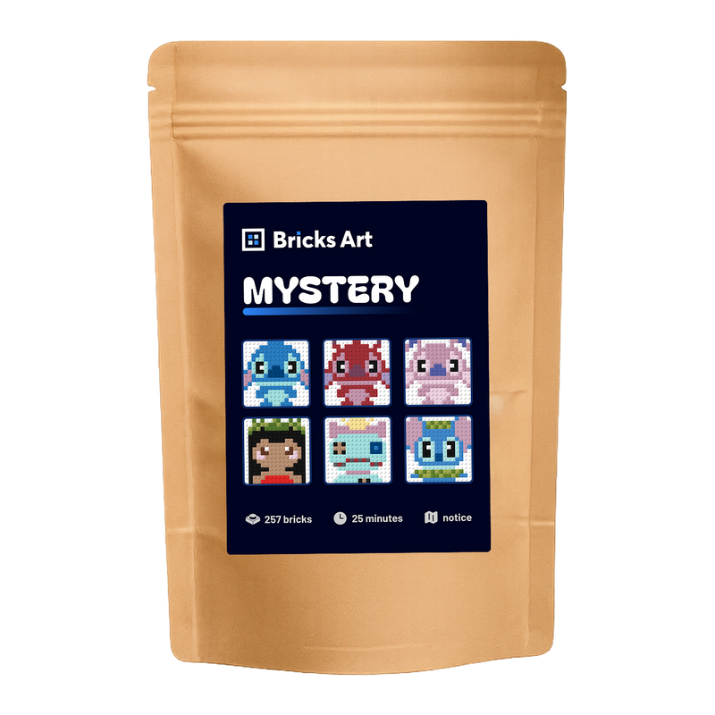 Pixel art misteriosa - Collezione OHANA
