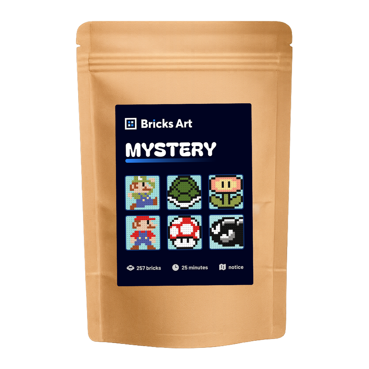 Pixel art misteriosa - Coleção SUPER WORLD