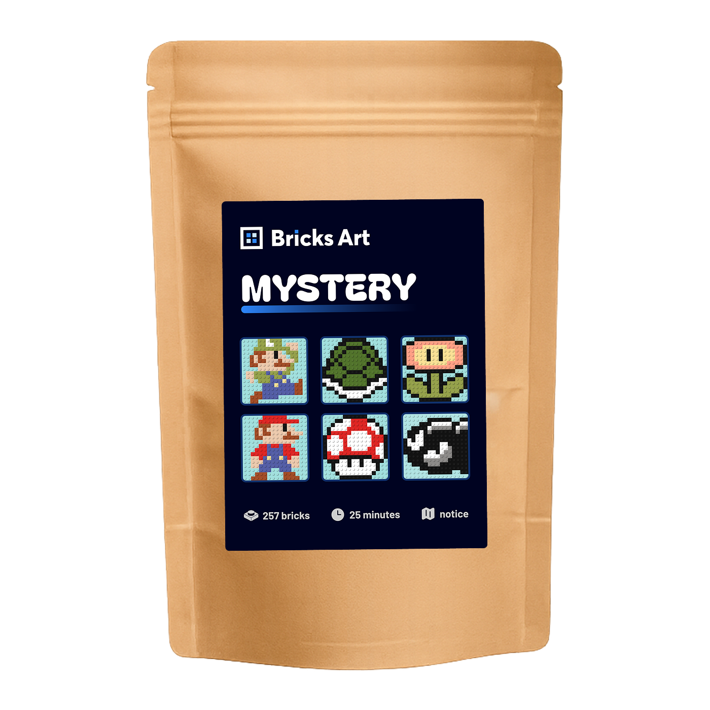 Pixel art mystère - Collection SUPER WORLD
