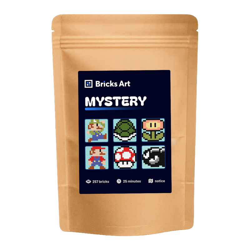 Pixel art misteriosa - Collezione SUPER WORLD